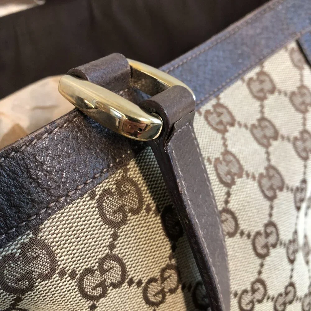 GUCCI Vintage Monogram Purse - Picture 10 of 13